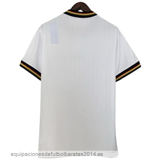 Nuevo 1ª Camiseta Alemania Retro 1996 Blanco Baratas